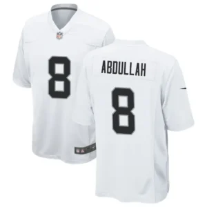 Ameer Abdullah Jersey White