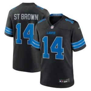 Amon-Ra St. Brown Jersey Black