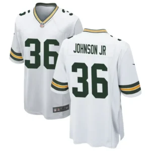 Anthony Johnson Jr Jersey White