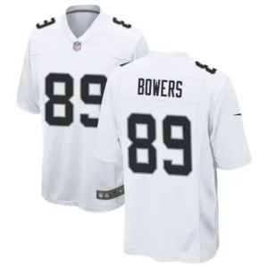 Brock Bowers Jersey White