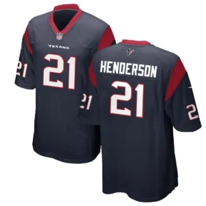 CJ Henderson Jersey Navy