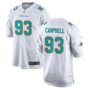 Calais Campbell Jersey White