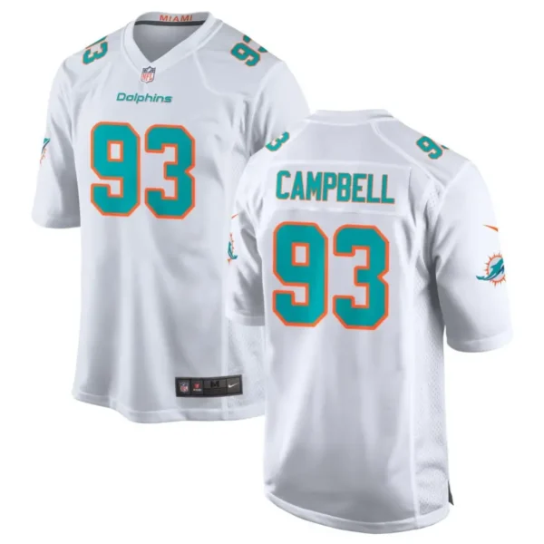 Calais Campbell Jersey White