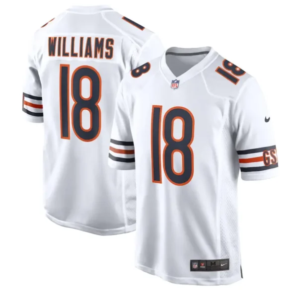 Caleb Williams Jersey White