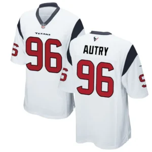 Denico Autry Jersey White