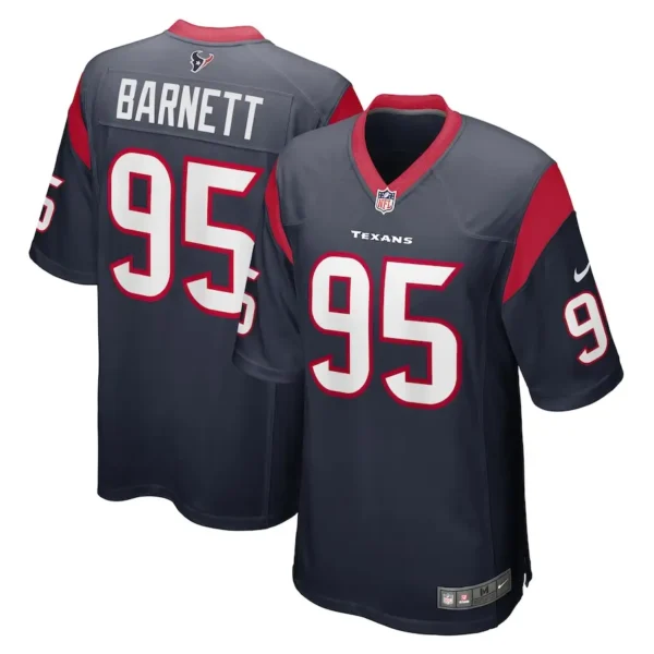 Derek Barnett Jersey Navy