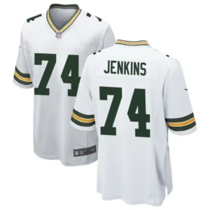 Elgton Jenkins Jersey White