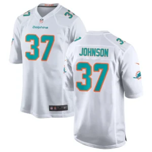 Isaiah Johnson Jersey White