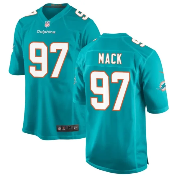 Isaiah Mack Jersey Aqua