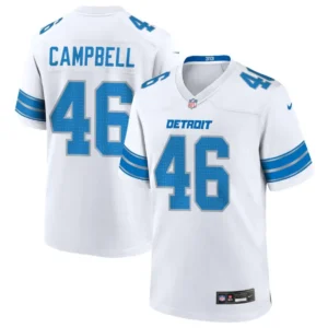 Jack Campbell Jersey White