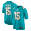 Jaelan Phillips Jersey Aqua