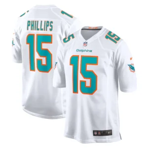 Jaelan Phillips Jersey White