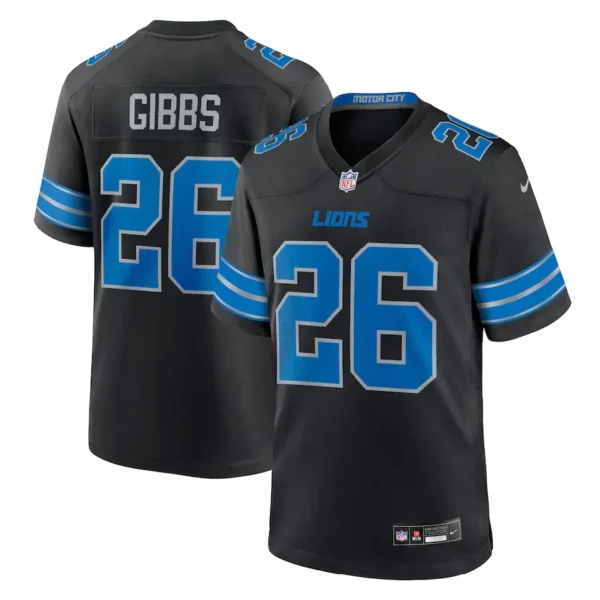 Jahmyr Gibbs Jersey Black