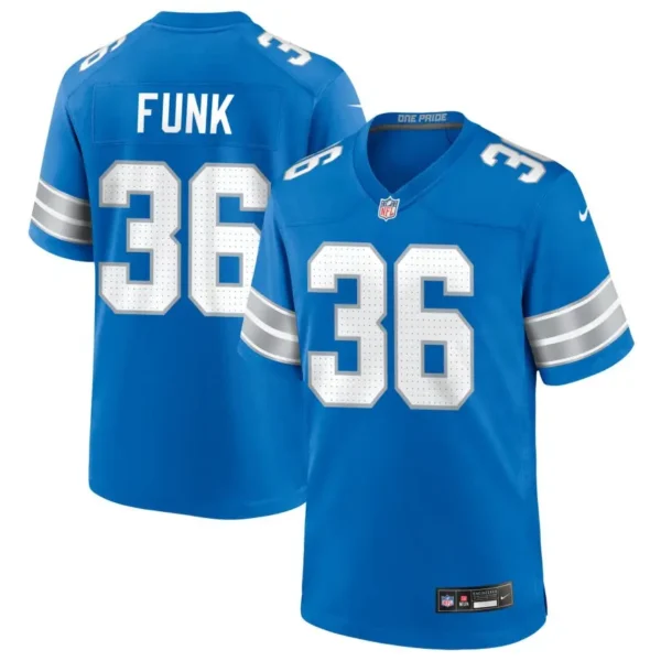 Jake Funk Jersey Blue