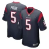 Jalen Pitre Jersey Navy