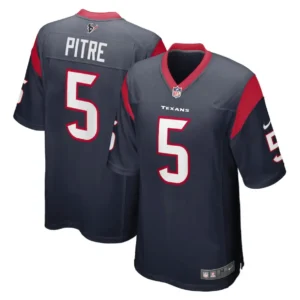 Jalen Pitre Jersey Navy