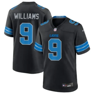 Jameson Williams Jersey Black