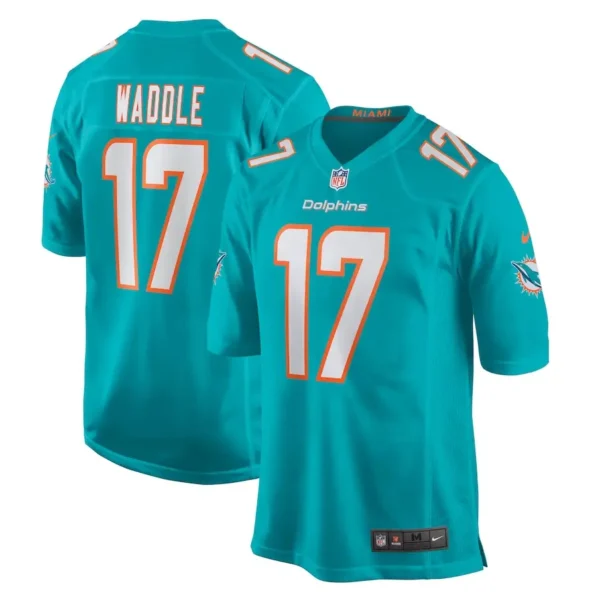 Jaylen Waddle Jersey Aqua