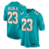 Jeff Wilson Jr Jersey Aqua