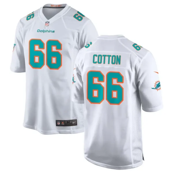 Lester Cotton Jersey White