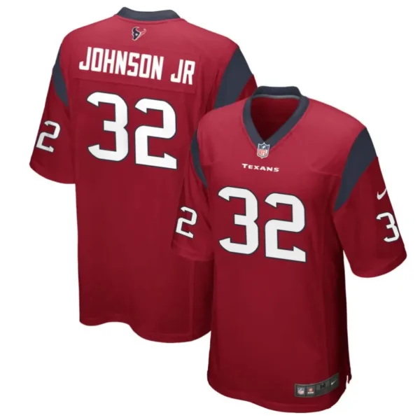 Lonnie Johnson Jr Jersey Red