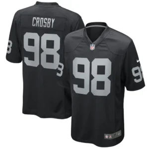 Maxx Crosby Jersey Black