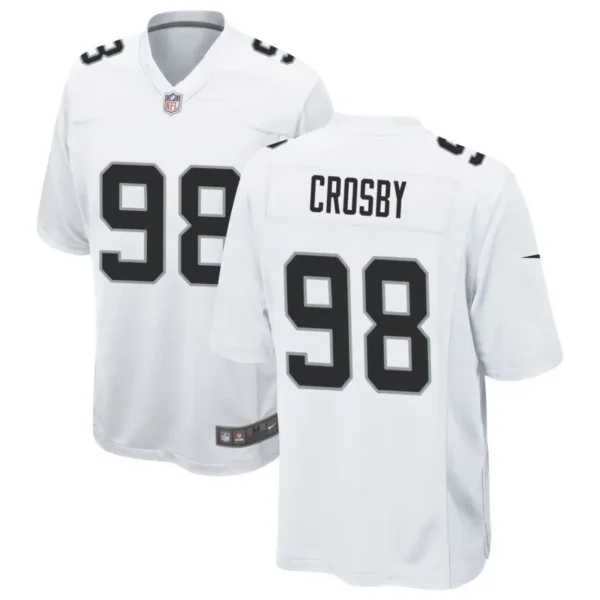 Maxx Crosby Jersey White