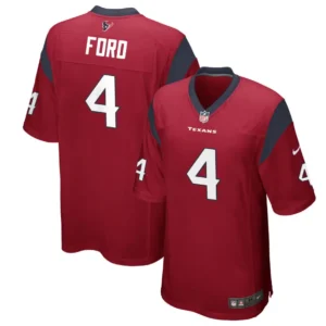 Mike Ford Jersey Red