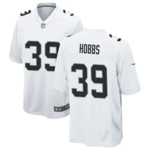 Nate Hobbs Jersey White