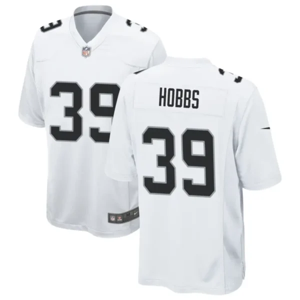 Nate Hobbs Jersey White