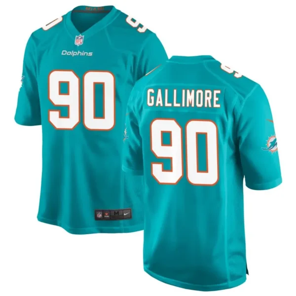 Neville Gallimore Jersey Aqua