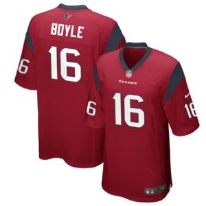 Tim Boyle Jersey Red