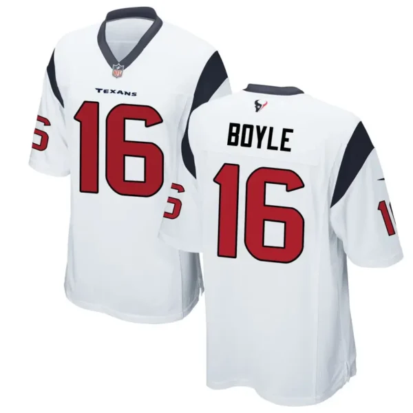 Tim Boyle Jersey White