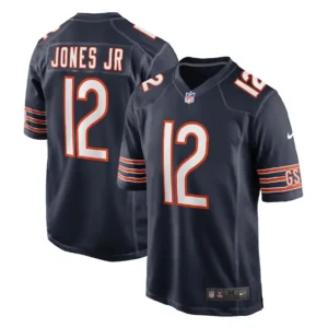 Velus Jones Jr Jersey Navy