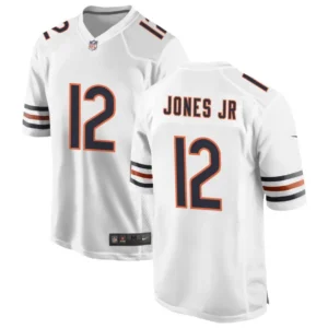 Velus Jones Jr Jersey White